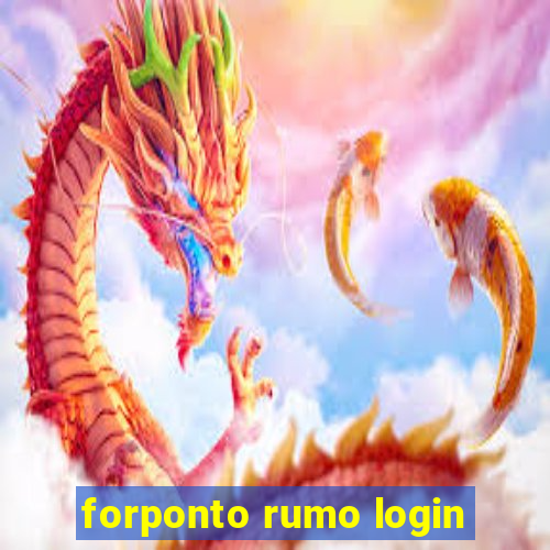 forponto rumo login